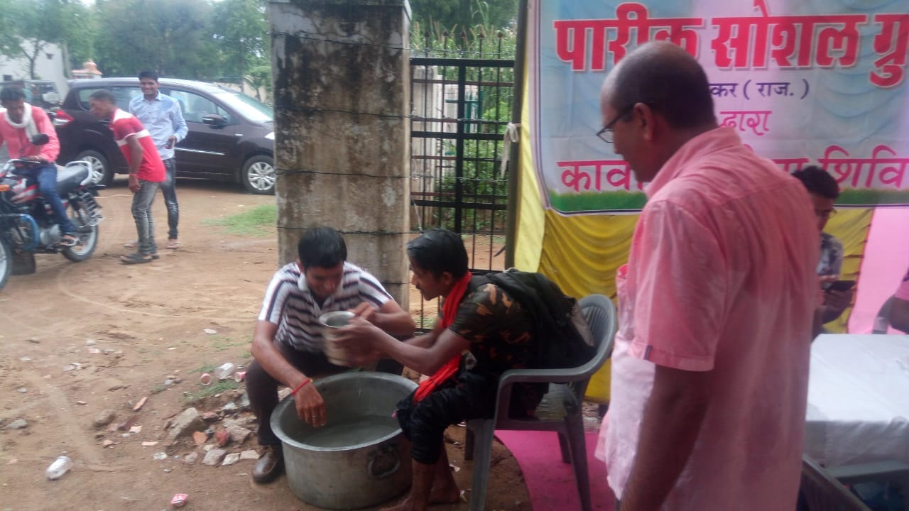 कावड़िया सेवा शिविर - पिपराली रोड, पलासिया के पास, सरस दुघ डेयरी के पास - 05-08-2018